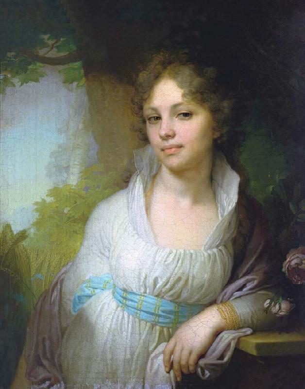 Vladimir Borovikovsky Portrait of Maria Lopukhina oil painting picture